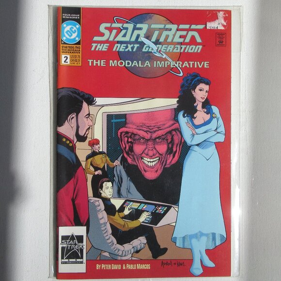 3 Star Trek the Next Generation, comic books, Issues 2, 3, 4, Vintage , DC - Picture 2 of 10